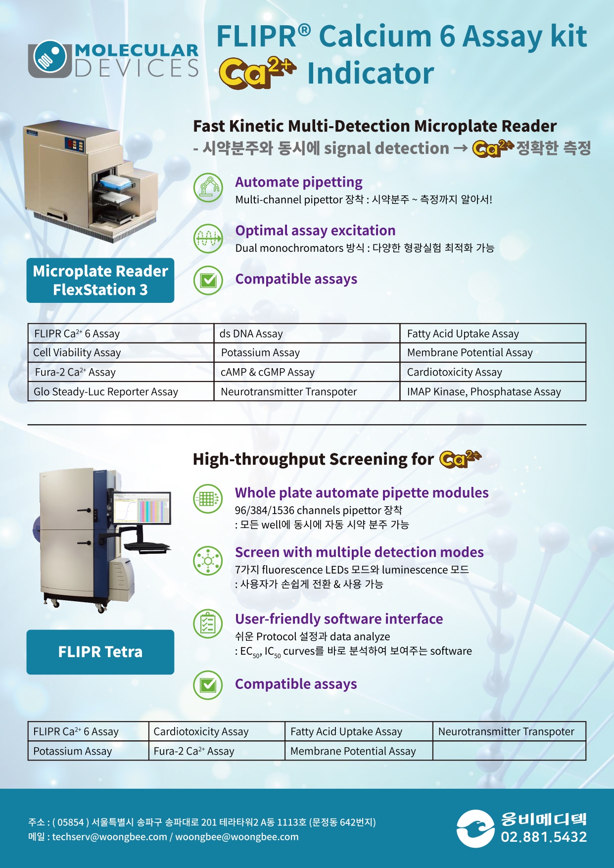 Flipr Calcium 6 Assay Kit 웅비메디텍